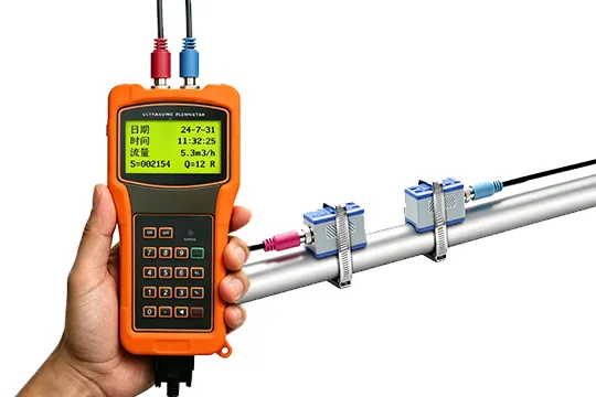 Handheld Ultrasonic Flow Meter
