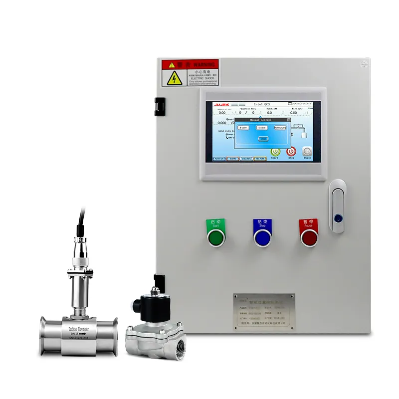 PLC Batch Filling Controller System